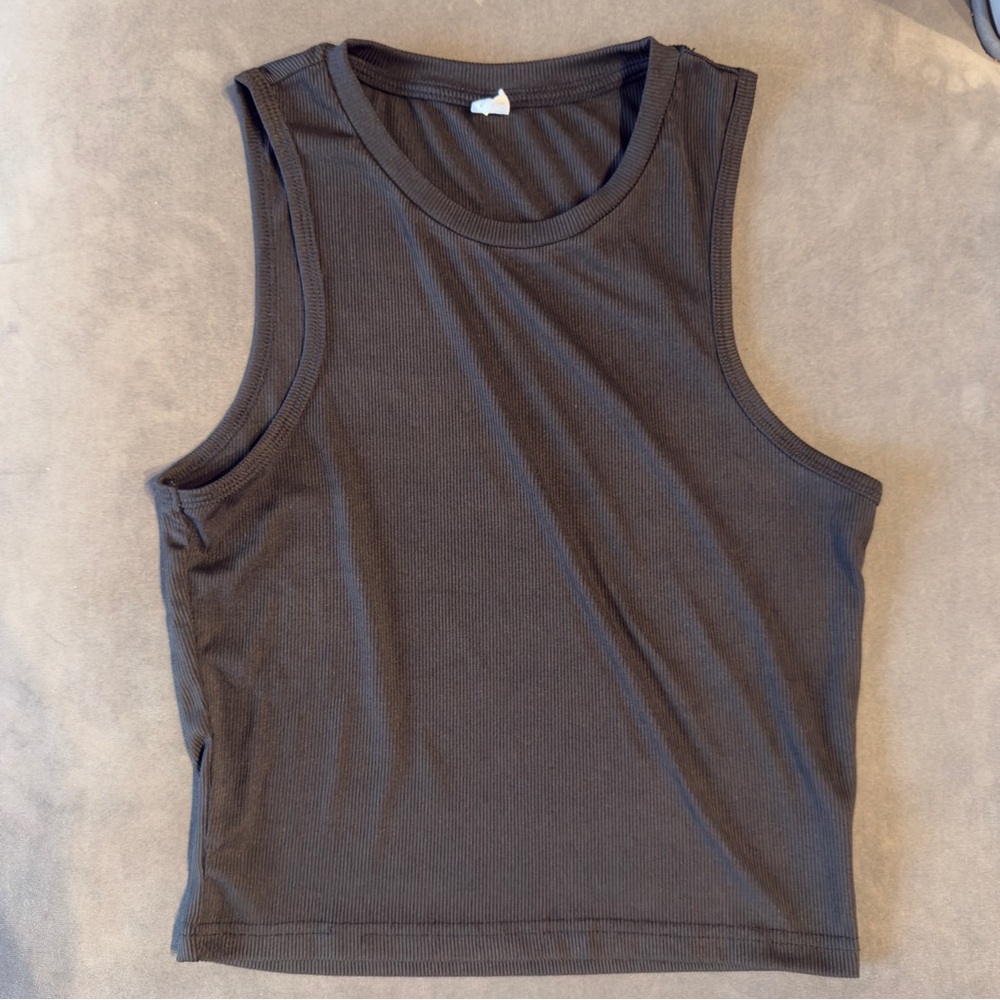 Sleeveless Black Top